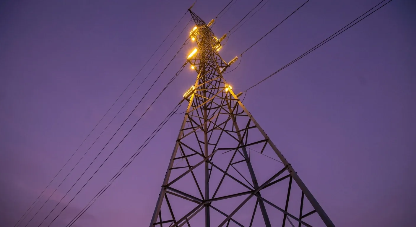 夕暮れの電波塔